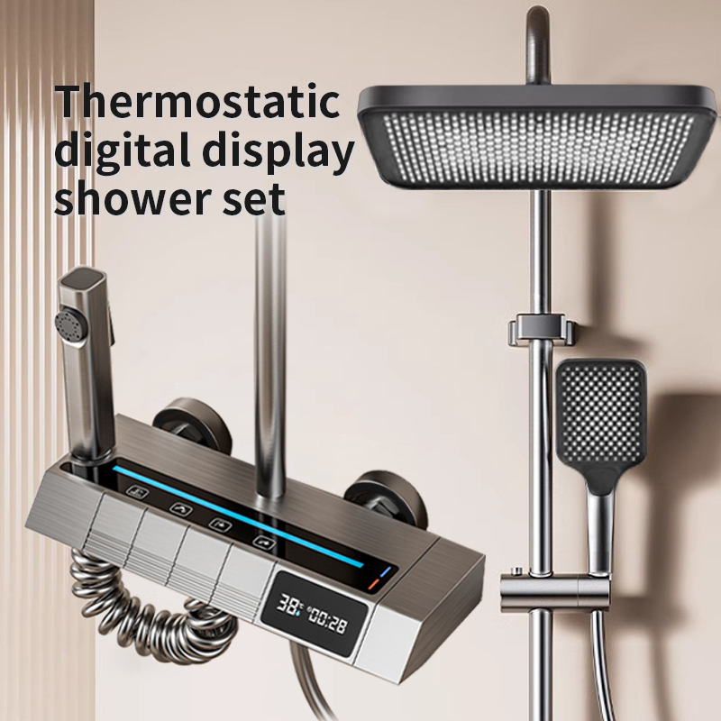 Home Bathroom Set - Juego de cabezal de ducha de