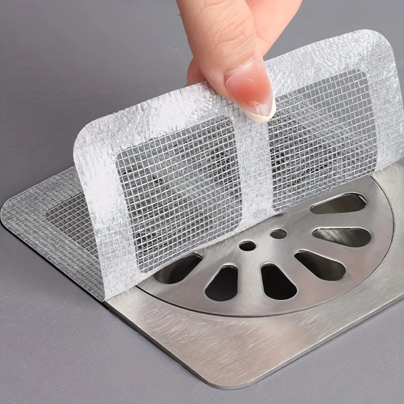 Drain Hair Catcher - Adhesivo para desagüe de suelo, red
