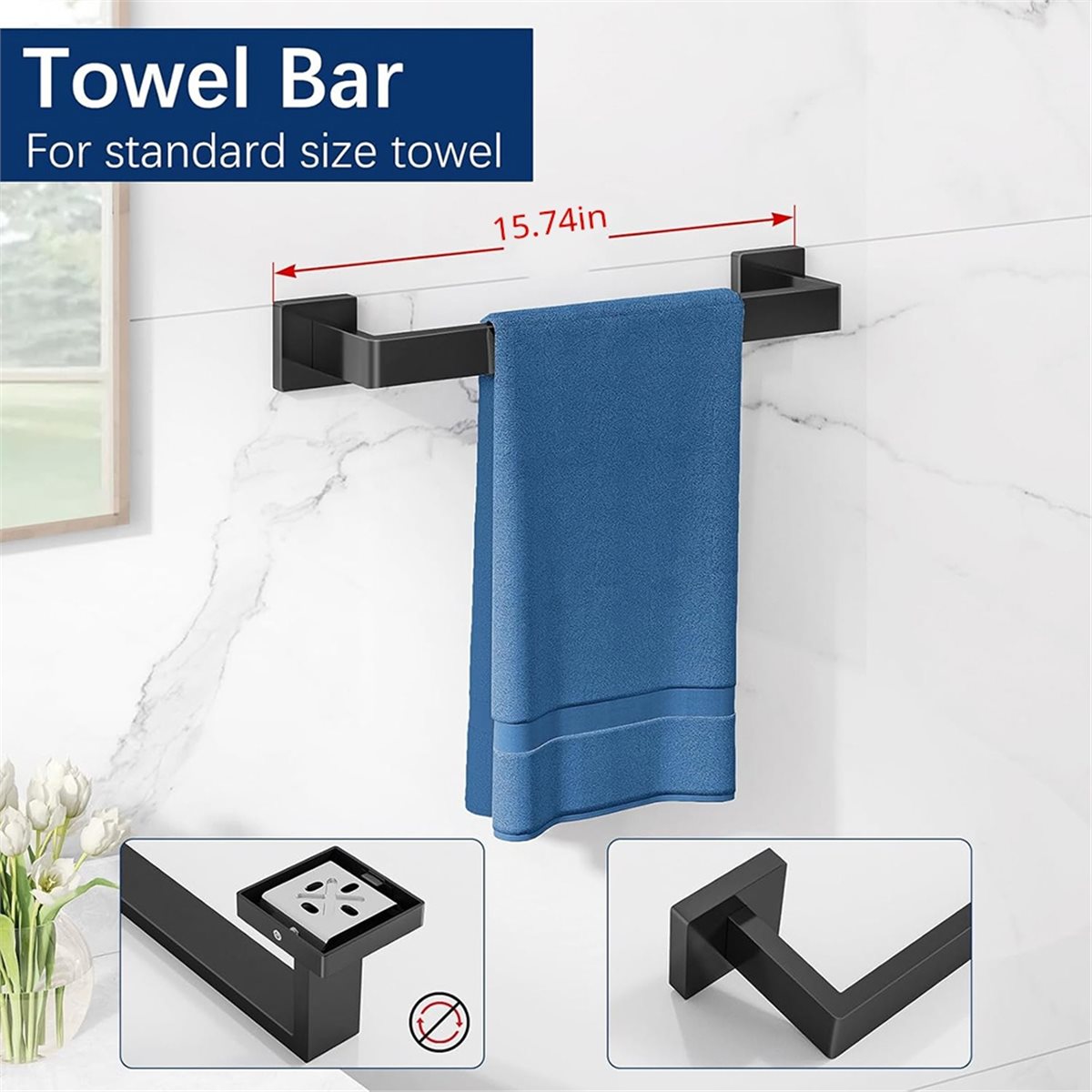 Home Hardware Bathroom Accessories - Juego de Accesorios de Baño de