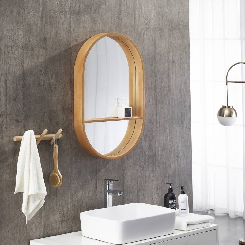Home Bathroom Design Simple - Espejo de baño de estilo nórdico,