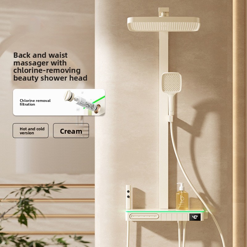 Home Bathroom Set - Juego de Ducha de Cobre Inteligente