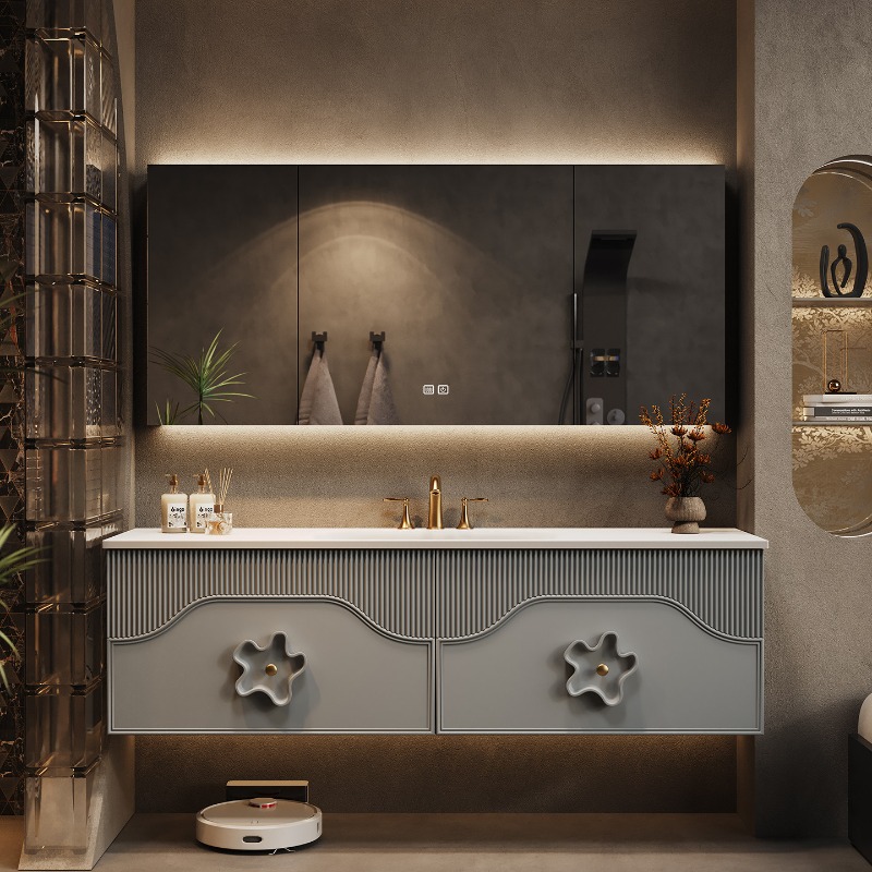 Home Bathroom Partition Wall - Armario de Baño con Divisores, Organizador