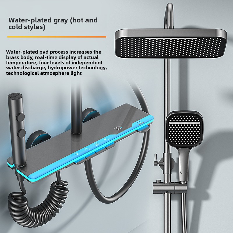 Home Bathroom Set - Conjunto de Ducha Termostática Inteligente con