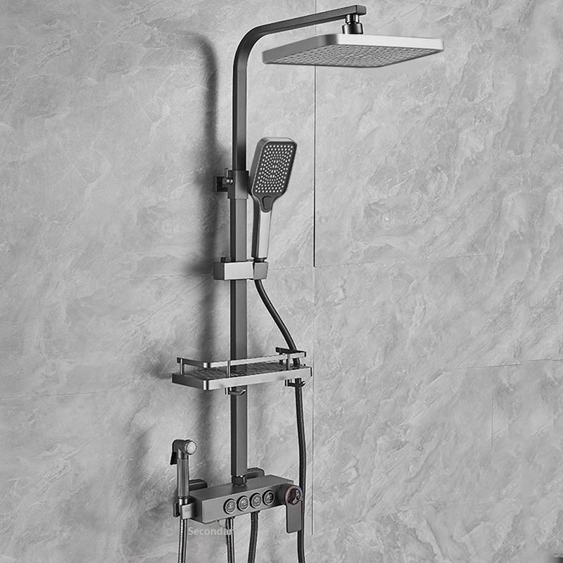 Home Bathroom Set - Juego de Ducha de Acero Inoxidable,