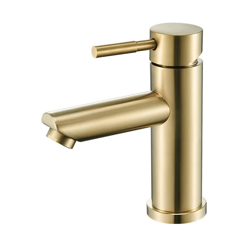 Home Bathroom Design Simple - Grifo de Lavabo de Acero Inoxidable