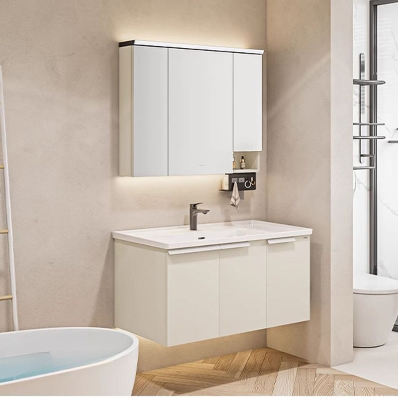 Home Bathroom Partition Wall - Armario de baño chino creativo, organizador