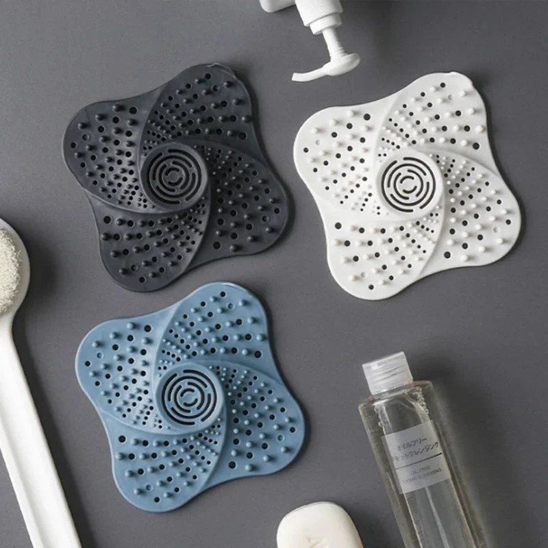 Drain Hair Catcher - Colector de pelo antibloqueo y tapón,