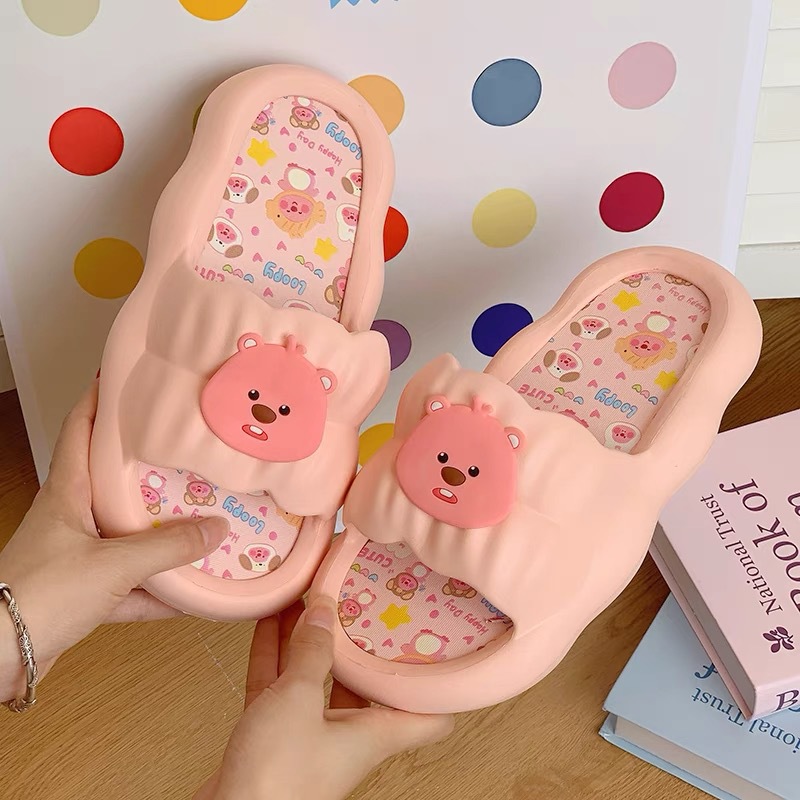 Pantuflas de castor lindas par - Home Bathroom Wear reseña y precio