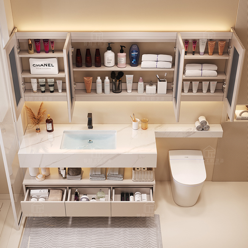 Particiones, mueble de baño, e - Home Bathroom Partition Wall reseña y precio