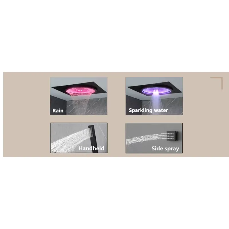Juego de Ducha LED Inteligente - Home Bathroom Set reseña y precio