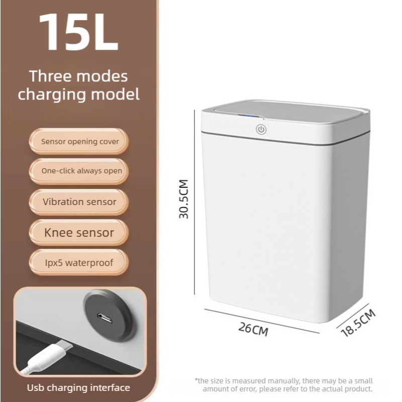 Nuevo Bote de Basura Inteligen - Home Bathroom Trash Can reseña y precio