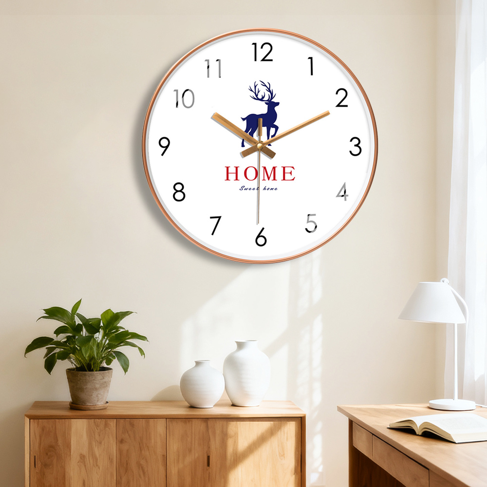 Nuevo reloj de pared elegante  - Home Bathroom Design Simple reseña y precio