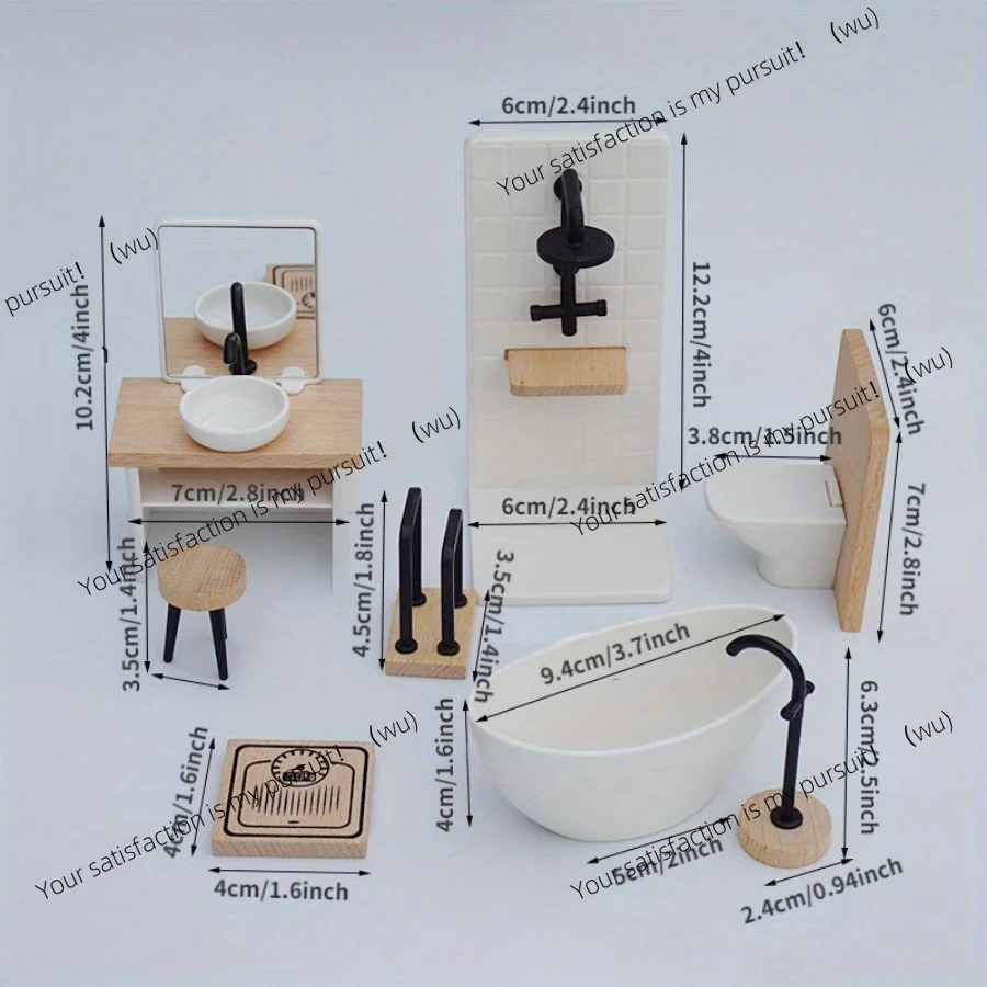 Modelo de escena de baño, mini - Home Bathroom Scene reseña y precio