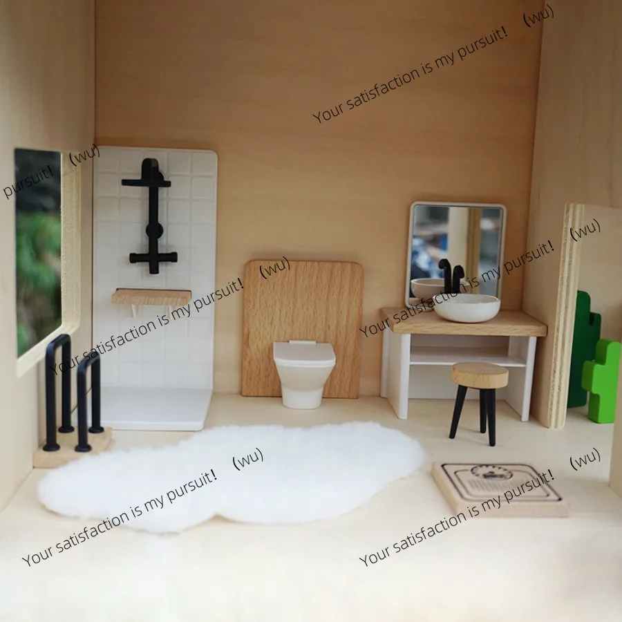 Modelo de escena de baño, mini - Home Bathroom Scene reseña y precio