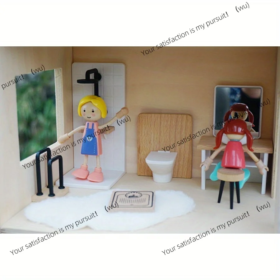 Modelo de escena de baño, mini - Home Bathroom Scene reseña y precio