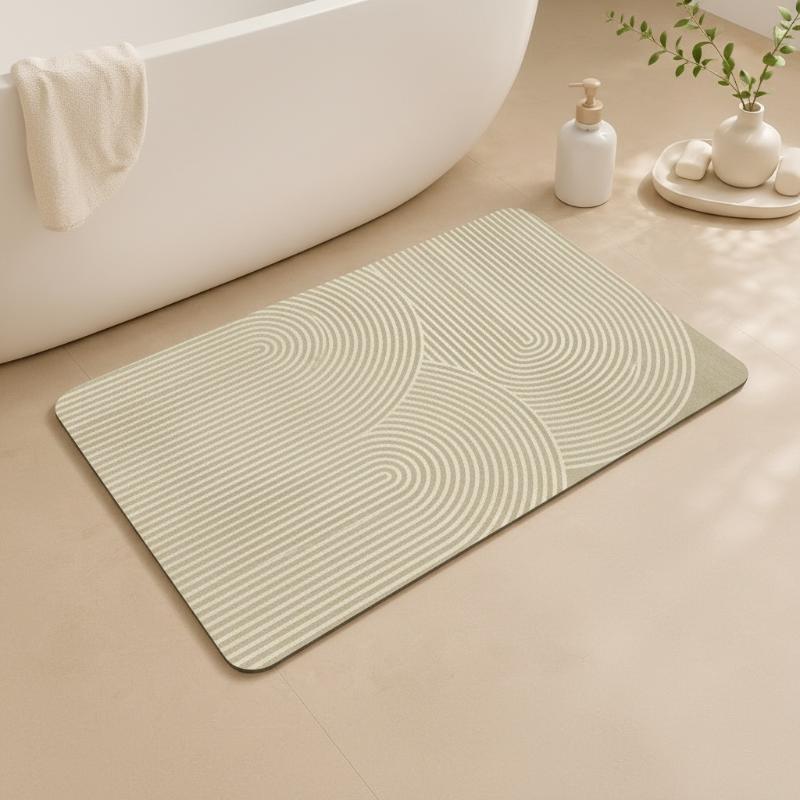 Alfombra de baño de diatomita  - Non Slip Bath Mat reseña y precio
