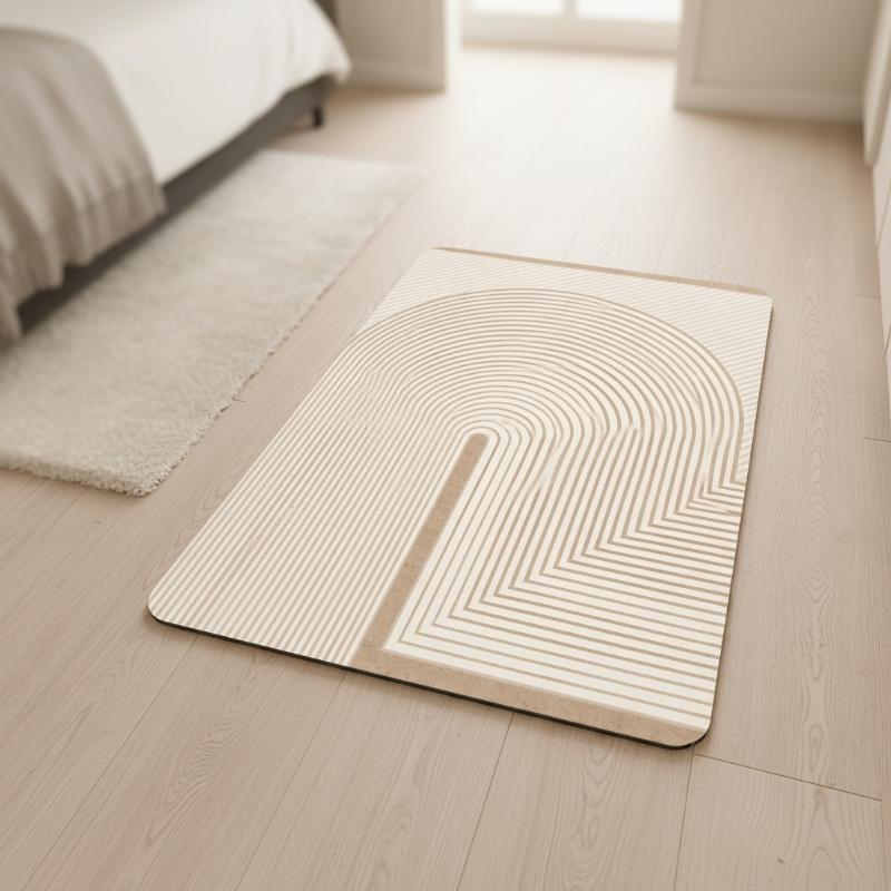 Alfombra de baño de diatomita  - Non Slip Bath Mat reseña y precio