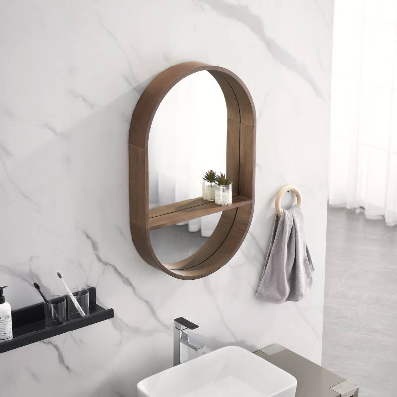 Espejo de baño de estilo nórdi - Home Bathroom Design Simple reseña y precio