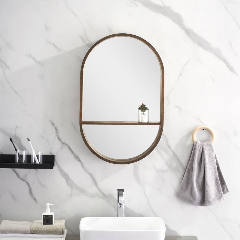 Espejo de baño de estilo nórdi - Home Bathroom Design Simple reseña y precio