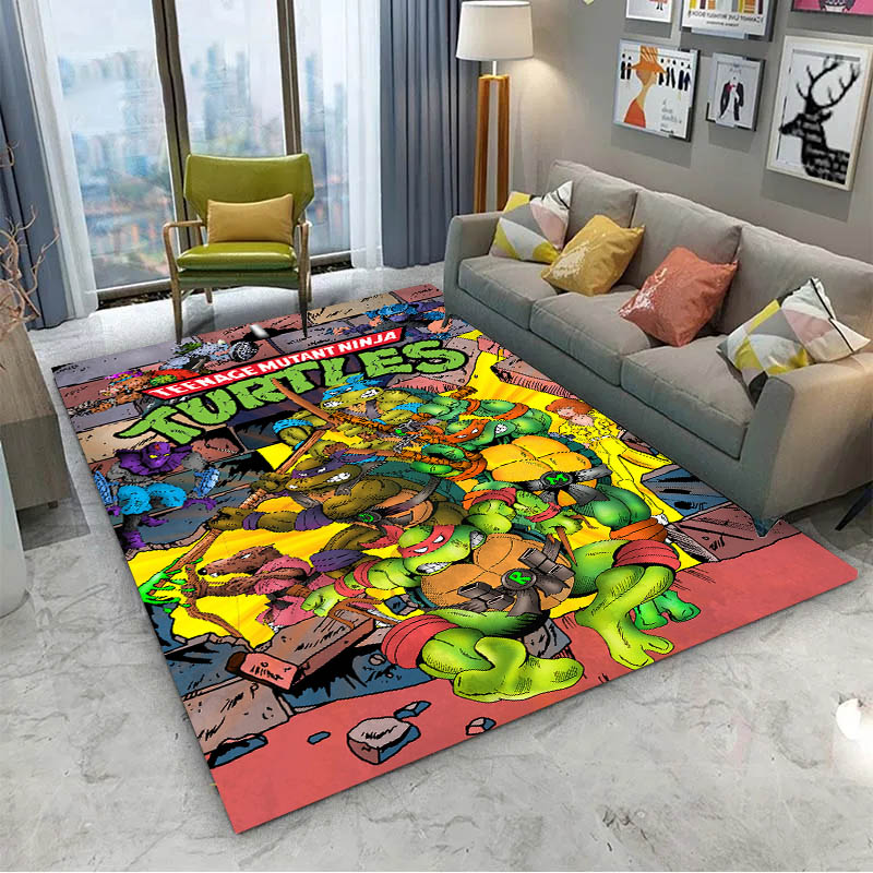 Alfombra 3D de las Tortugas Ni - Home Bathroom Movie reseña y precio