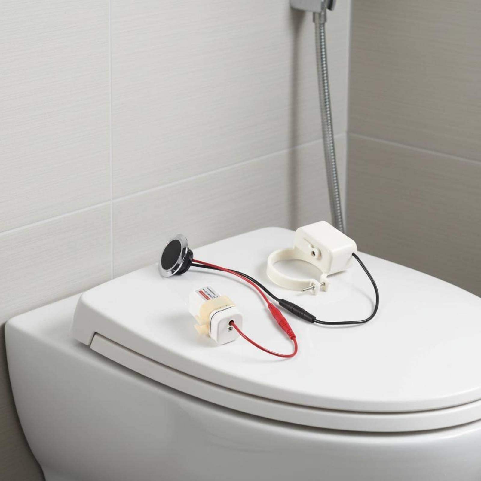 Sensor de descarga automática  - Home Hardware Bathroom Accessories reseña y precio