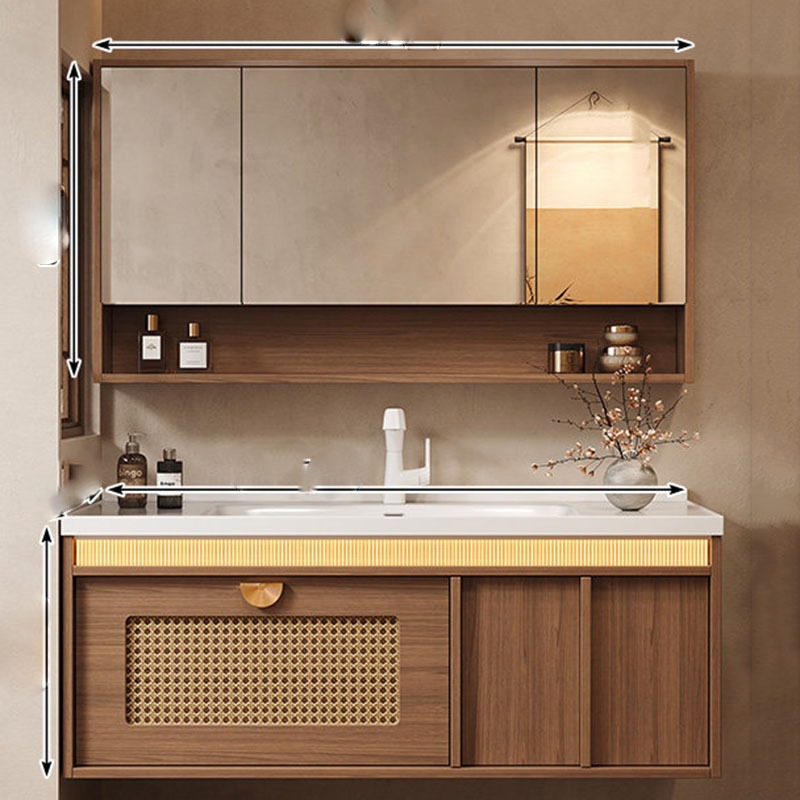 Mueble de Baño de Madera con E - Home Bathroom Partition Wall reseña y precio