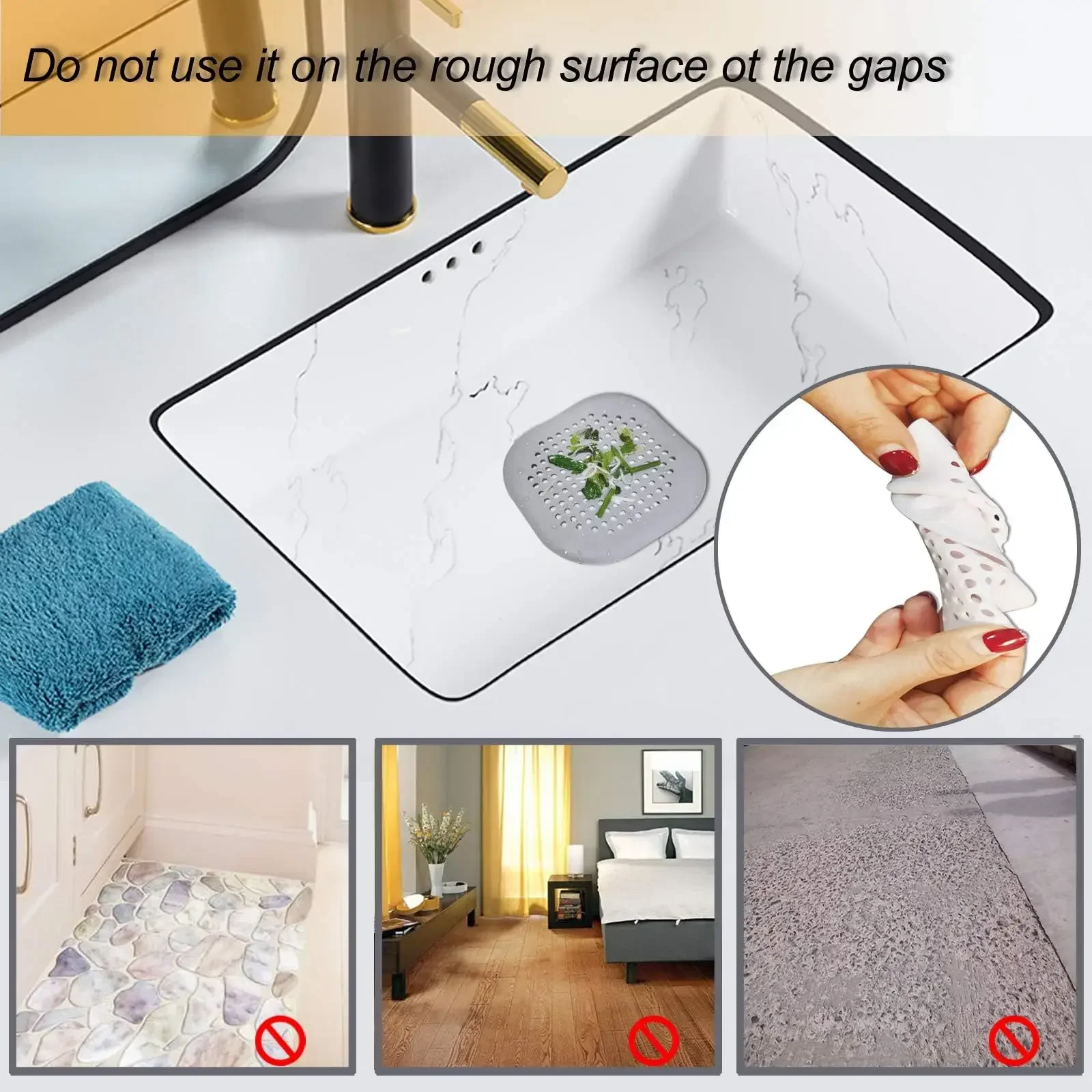 Tapón de tapón para alcantaril - Drain Hair Catcher reseña y precio