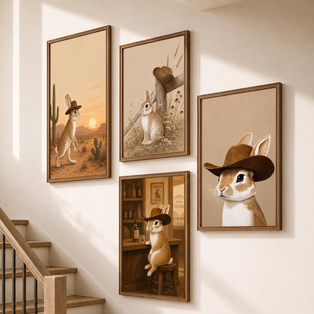 Póster con escenas de cuento d - Home Bathroom Scene reseña y precio