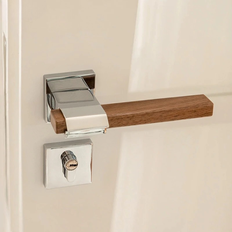 Manija de puerta de nogal, cer - Home Hardware Bathroom Accessories reseña y precio