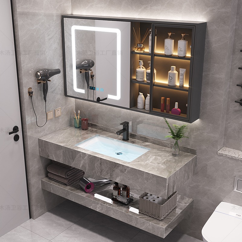 Armario con espejo de tocador, - Home Bathroom Partition Wall reseña y precio