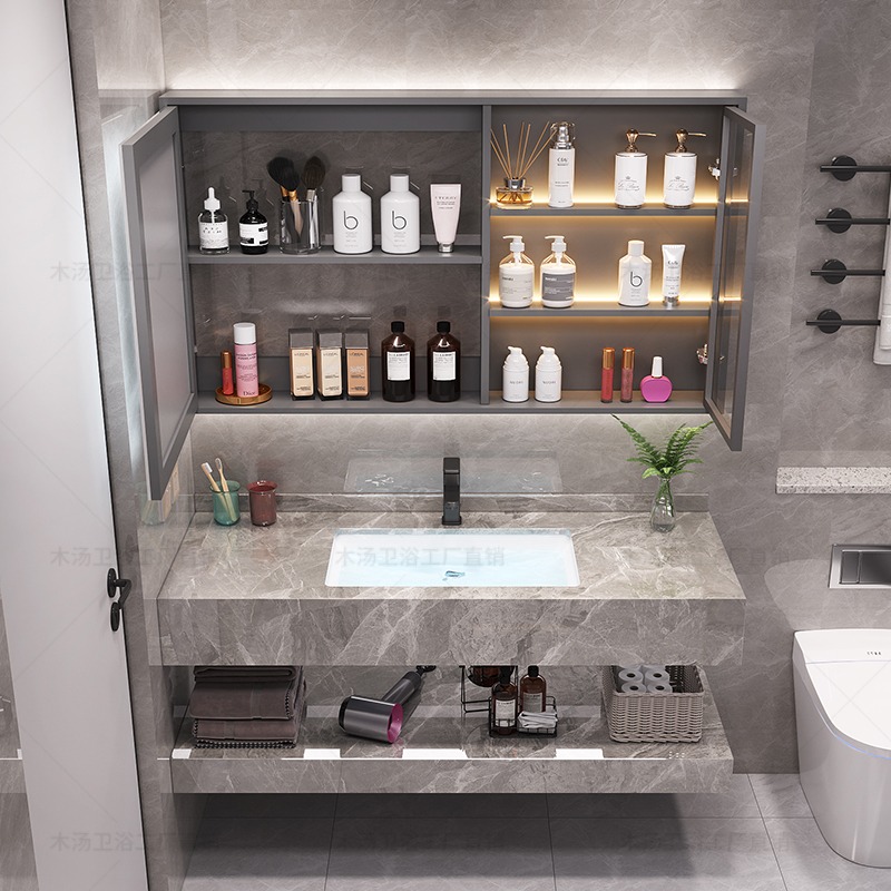 Armario con espejo de tocador, - Home Bathroom Partition Wall reseña y precio