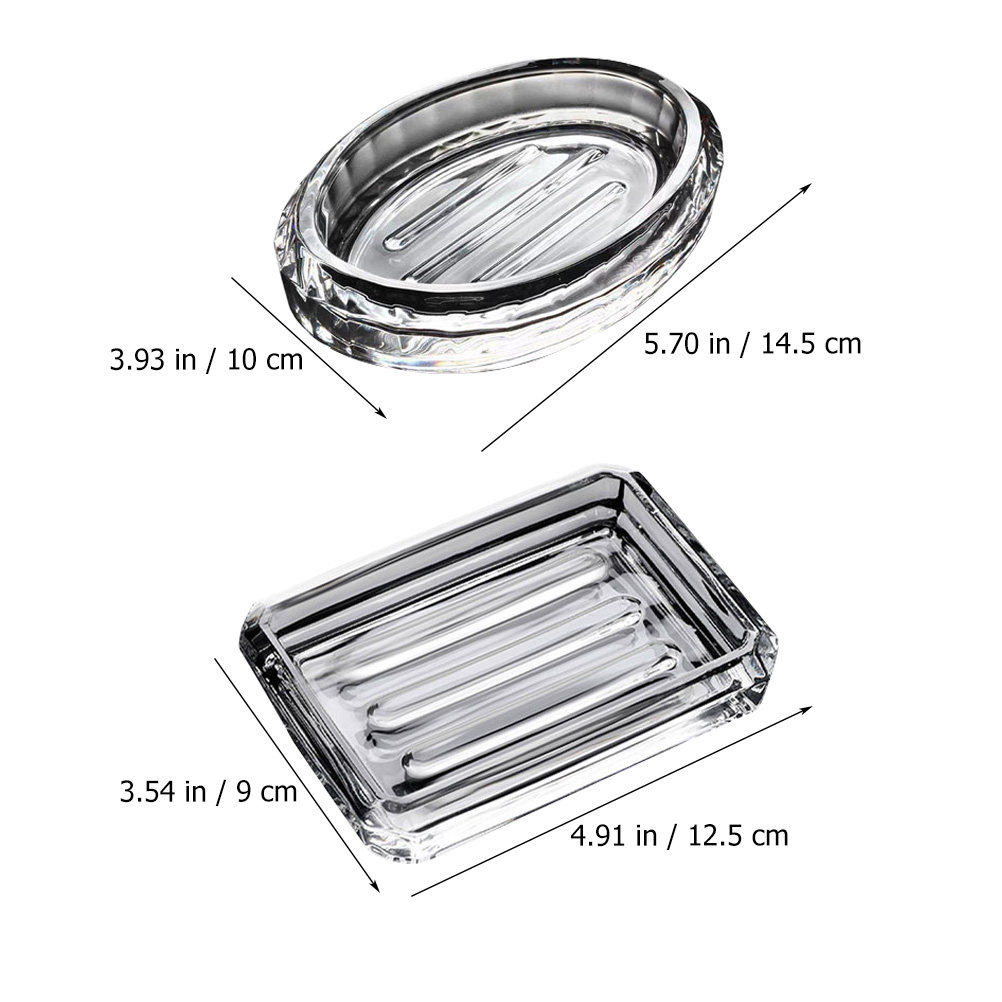 Caja de jabón transparente de  - Home Bathroom Design Simple reseña y precio