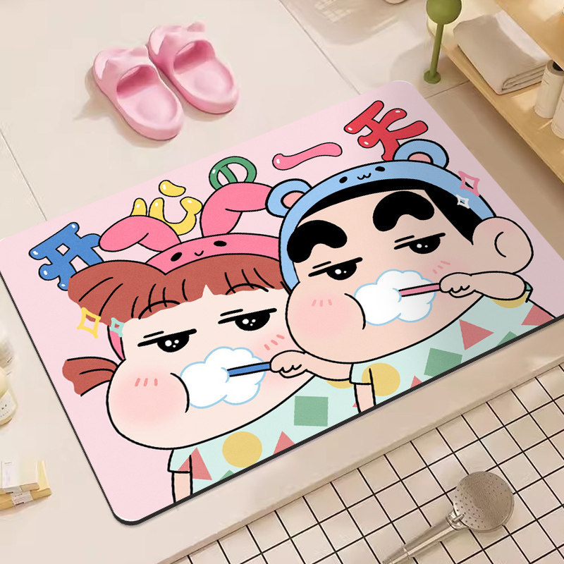 Alfombra de baño de tierra de  - Home Bathroom Movie reseña y precio