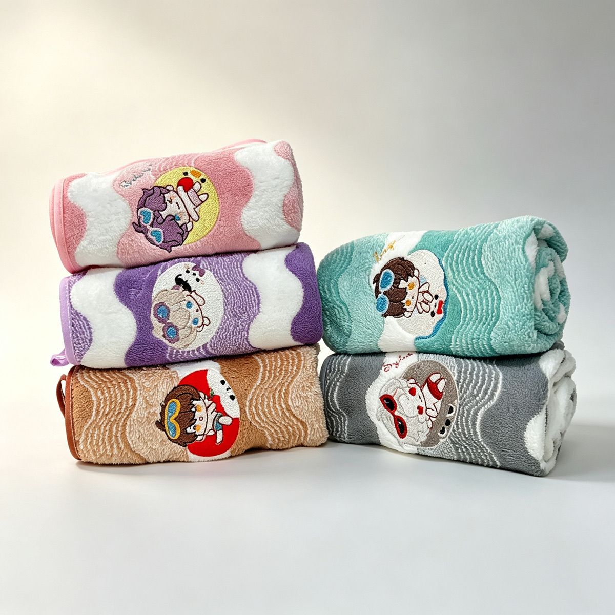 Toalla de Mano de Felpa Coral  - Home Bathroom Set reseña y precio