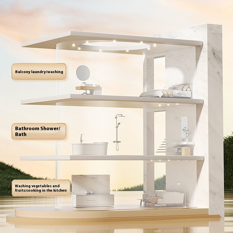Prelo de ducha, juego de ducha - Home Bathroom Set reseña y precio