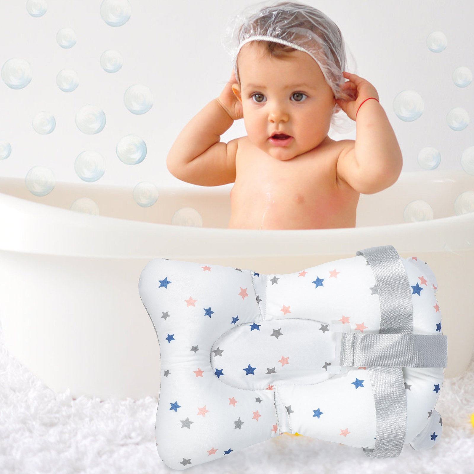 Alfombrilla de baño para bebé, - Non Slip Bath Mat reseña y precio