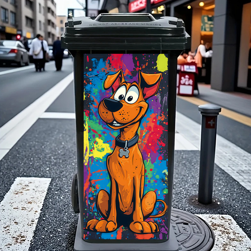 Adorables pegatinas de cubo de - Home Bathroom Trash Can reseña y precio