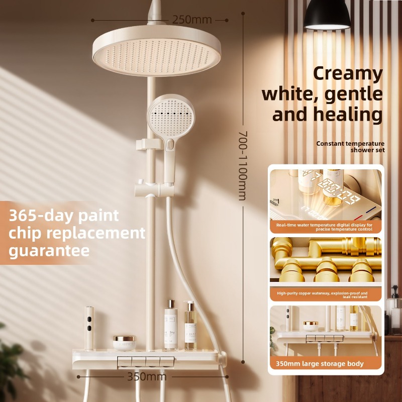 Juego de Ducha Termostático de - Home Bathroom Set reseña y precio