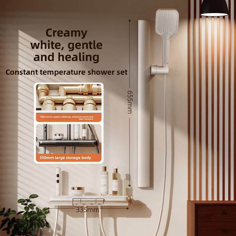 Juego de Ducha Termostático de - Home Bathroom Set reseña y precio