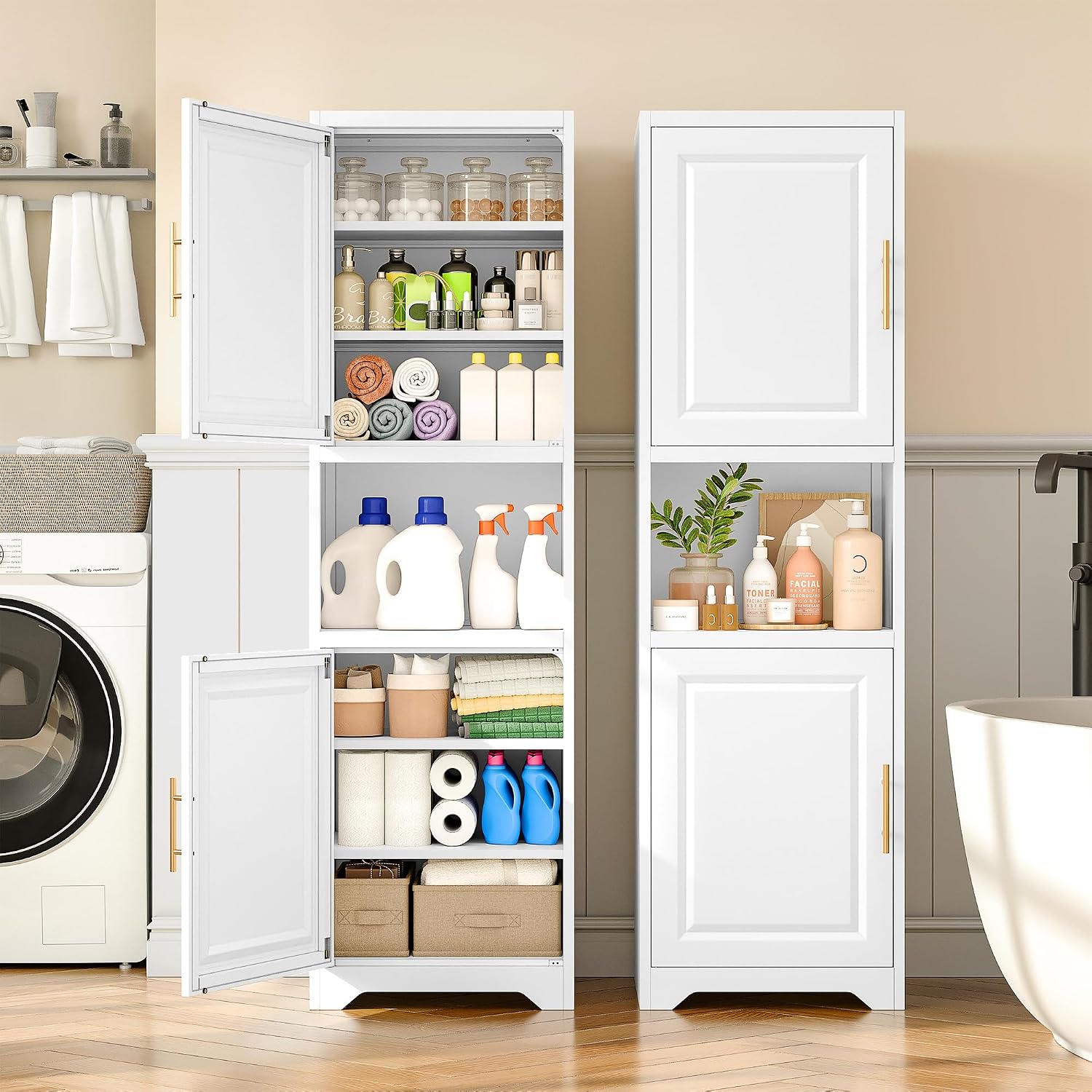 Armario de Almacenamiento Estr - Home Bathroom Organizer reseña y precio