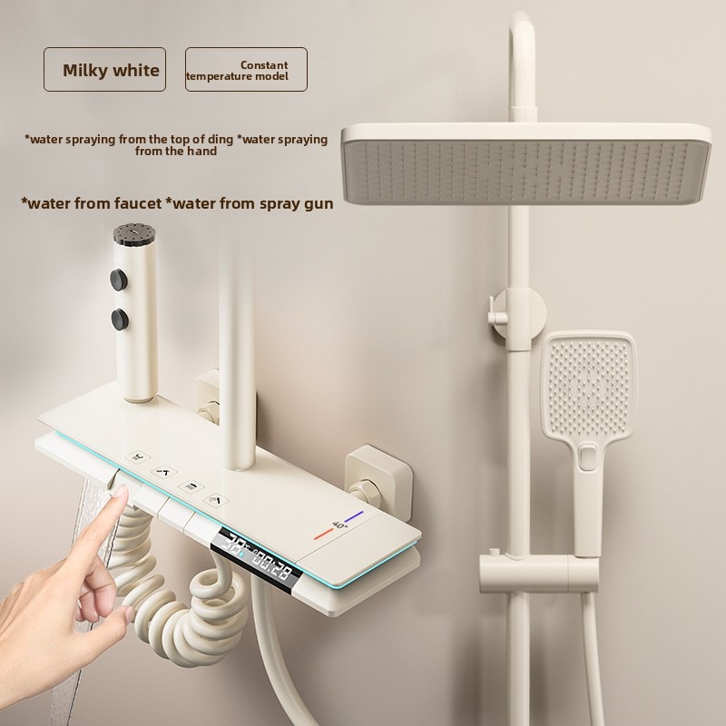 Juego de ducha termostático pa - Home Bathroom Set reseña y precio