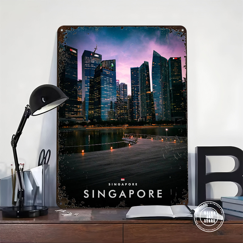 Póster impreso de Singapur de  - Home And Bathroom Singapore reseña y precio