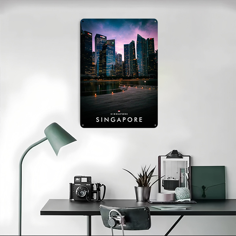 Póster impreso de Singapur de  - Home And Bathroom Singapore reseña y precio