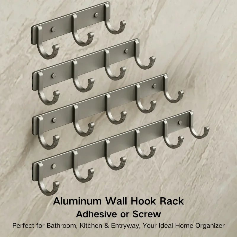 Gancho de pared de aluminio –  - Home Bathroom Organizer reseña y precio
