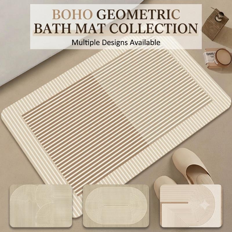 Alfombra de Baño de Diatomita  - Non Slip Bath Mat reseña y precio