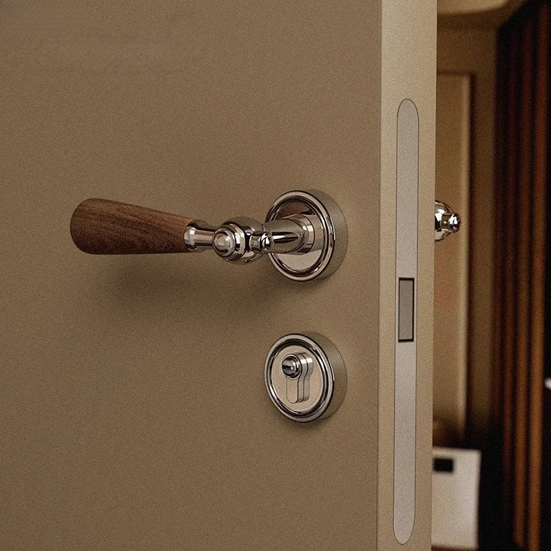 Cerradura de puerta silenciosa - Home Hardware Bathroom Accessories reseña y precio