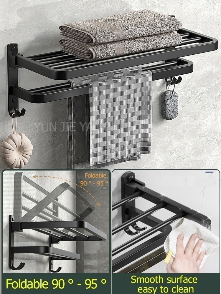Toallero sin taladro para baño - Home Hardware Bathroom Accessories reseña y precio
