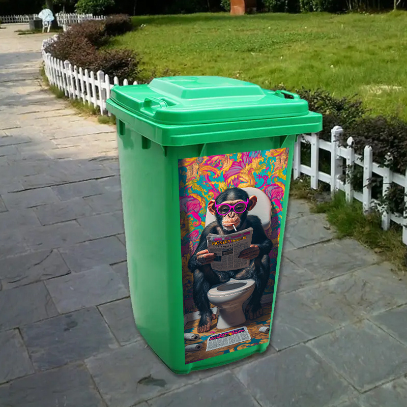 1 pegatina divertida para bote - Home Bathroom Trash Can reseña y precio