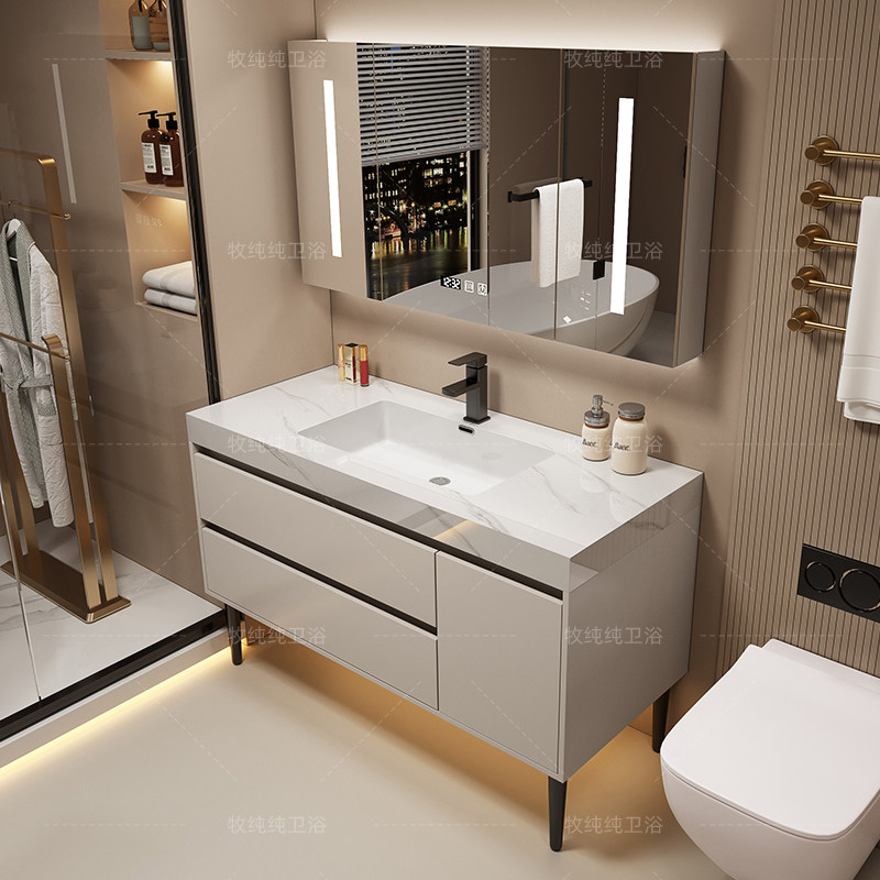 Mueble de Baño con Espejo, Arm - Home Bathroom Partition Wall reseña y precio