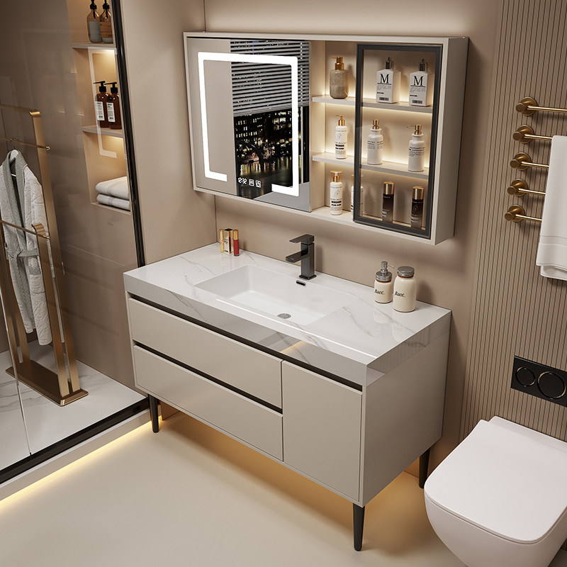Mueble de Baño con Espejo, Arm - Home Bathroom Partition Wall reseña y precio